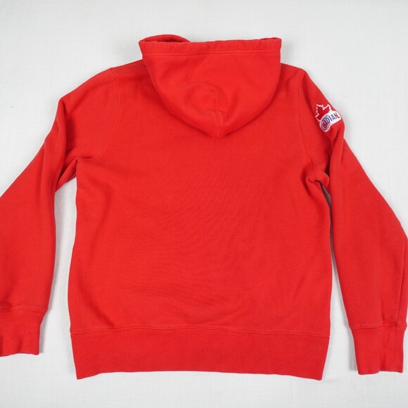 NIKE Team Canada Hoodie Adult Large Embroidered Molson Canadian Hockey Shirt - Picture 10 of 13